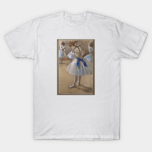 Edgar Degas - Ballet Rehearsal T-Shirt by Pinkazoid